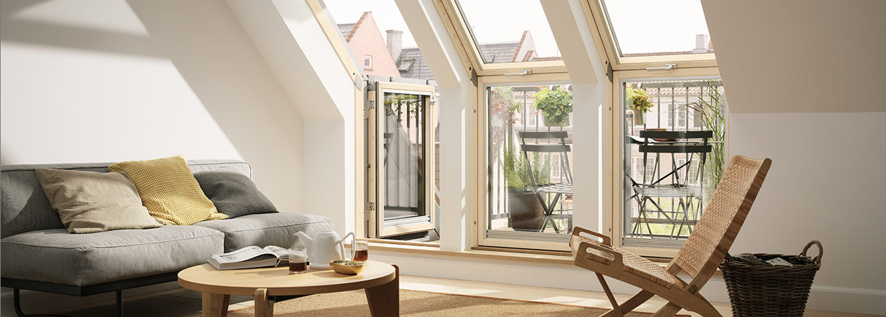 Мансардная Терраса VELUX Тип GEL