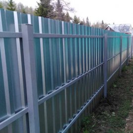 Профнастил С-20 для забора оцинкованный