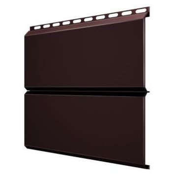 Металлический сайдинг Grand Line ЭкоБрус Velur