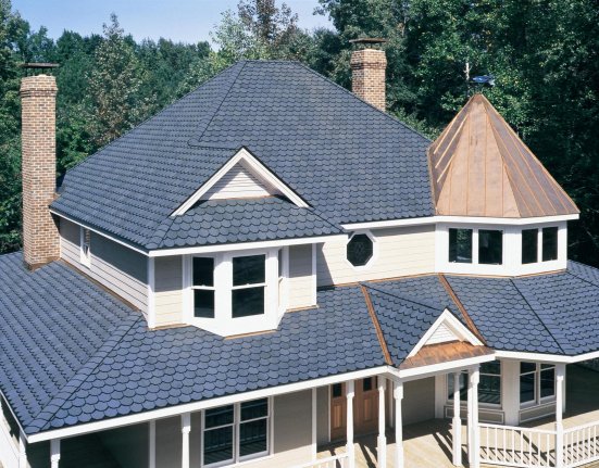 Гибкая черепица Certainteed Carriage House victorian blue