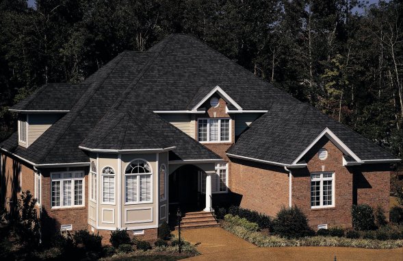 Гибкая черепица Certainteed Grand Manor black pearl