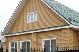 Сайдинг Grand Line Блок хаус карамельный