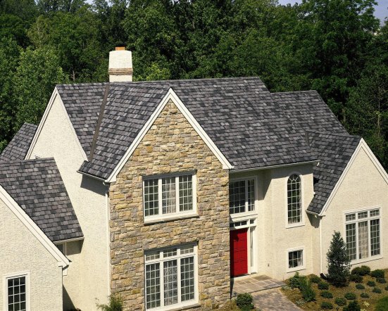 Гибкая черепица Certainteed Grand Manor colonial slate