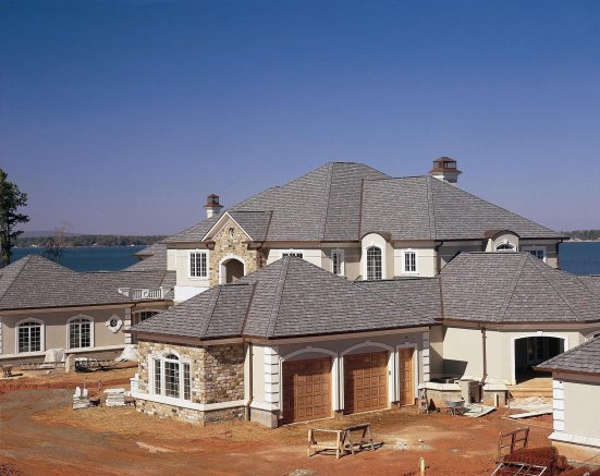 Гибкая черепица Certainteed Grand Manor stonegate gray