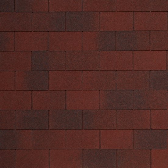 Мягкая кровля Тегола Комфорт Капри Rosso 401