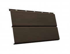 Металлический сайдинг Grand Line ЭкоБрус 3D Velur