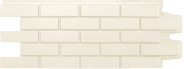 Фасадные панели Grand Line Клинкерный Кирпич Classic молочный