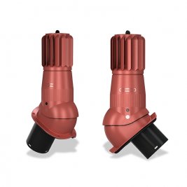 Вентвыход Роторный WiroVent EVO T02-PP неизолированный для готовой гибкой битумной кровли