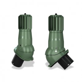 Вентвыход Роторный WiroVent EVO T02-PP неизолированный для готовой гибкой битумной кровли