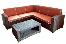 Комплект мебели Rattan Premium Corner венге