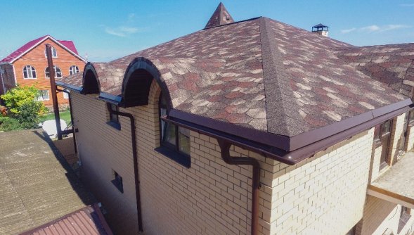 Мягкая кровля Катепал Forte Сахара