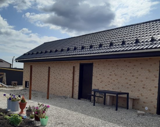 Фасадные панели Деке Flemish Желтый жженый под кирпич