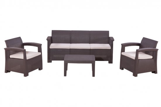 Комплект мебели Rattan Comfort 5 венге