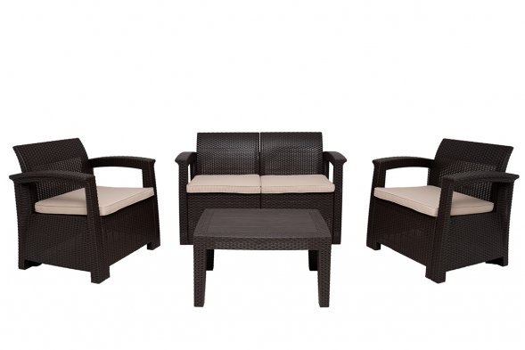 Комплект мебели Rattan Comfort 4 венге