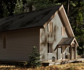 Фиброцементный сайдинг Фибростар Wood КС 17 Серый Нежный