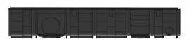 Лоток Steelot пластиковый SteeStart DN150 H180