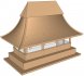 Флюгарка Пагода PDA Полиэстер 500 мм