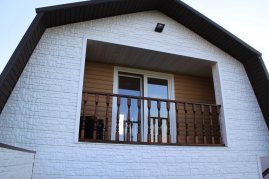 Фасадные панели Текос Натуральный камень Белый