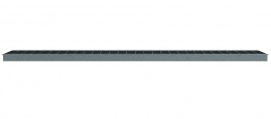 Решетка Steelot стальная ячеистая SteeStart DN200 B125