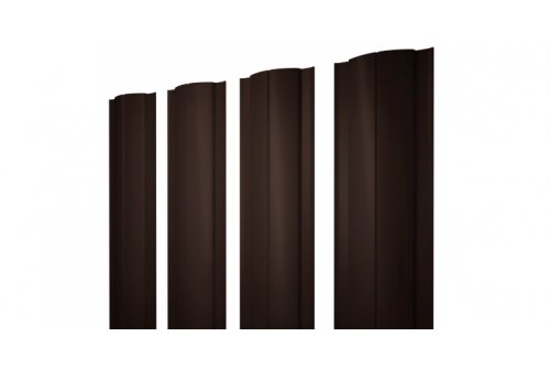 Штакетник Grand Line ​Круглый  Полиэстер 0,4 мм