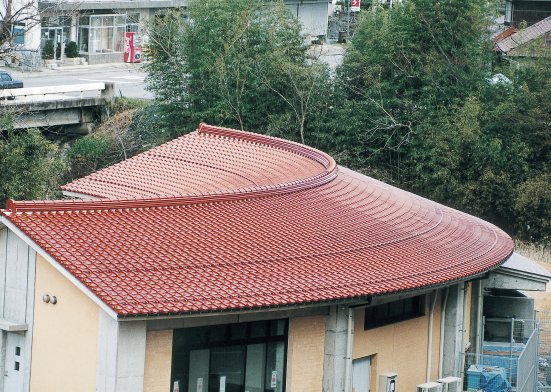 Керамическая черепица Марусо Самурай TS-Roof глянцевый красный