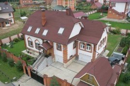 Мягкая кровля Катепал Катрилли Осенний красный