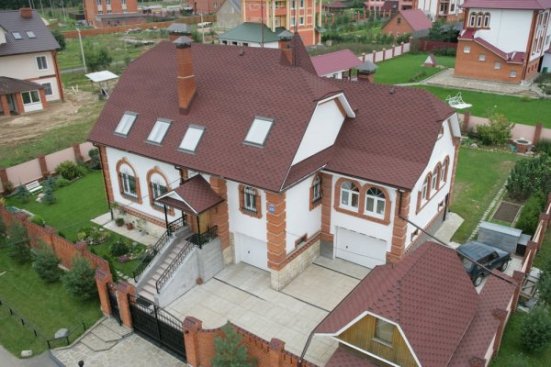 Мягкая кровля Катепал Катрилли Осенний красный