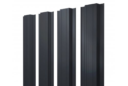 Штакетник Grand Line Прямоугольный Полиэстер 0,45 мм