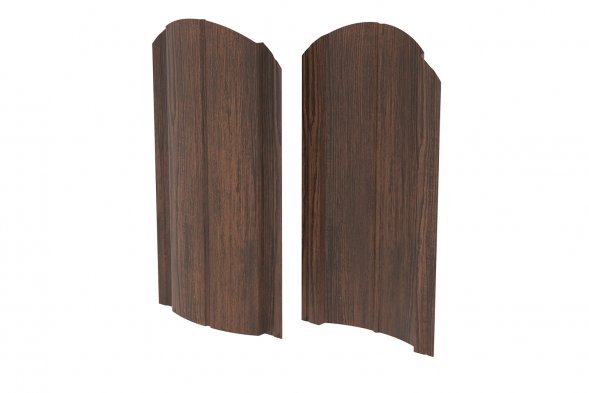 Штакетник TM Royal Двухсторонний Naive Maroon 2,1 м. уцененный