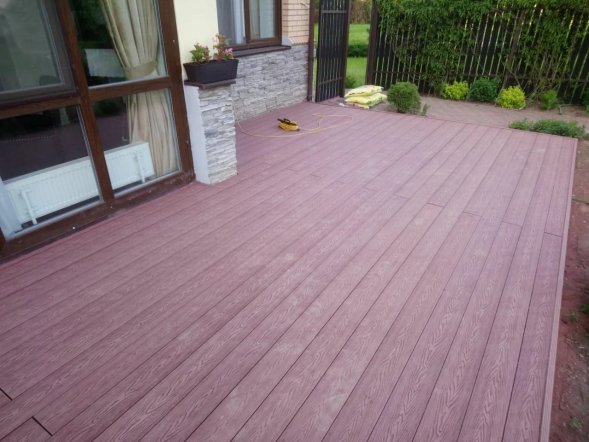 Террасная доска пустотелая Deckart Magnum Pro Тик