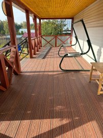 Террасная доска пустотелая Deckart Magnum Pro Тик