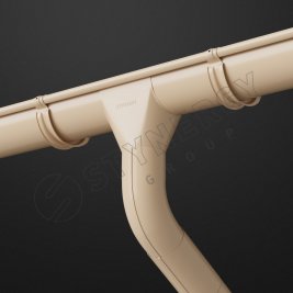 Колено трубы 60 градусов Stynergy Дизайн 125/90