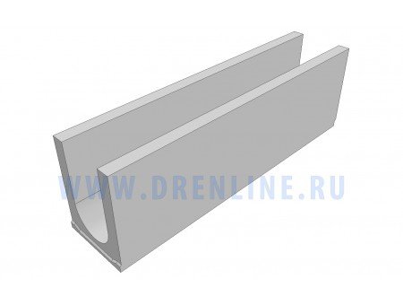 Лоток водоотводный Дренлайн бетонный  Standart DN200 h280