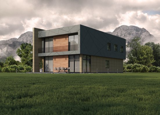 Фиброцементные панели Roofas COLOR Line Green