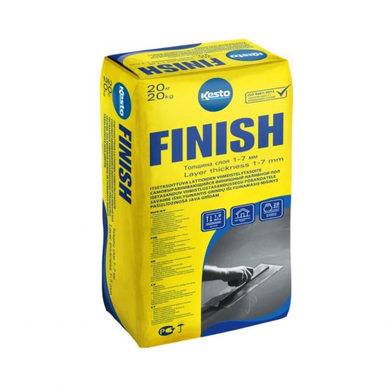 Наливные полы Kesto Finish 1-7 мм.