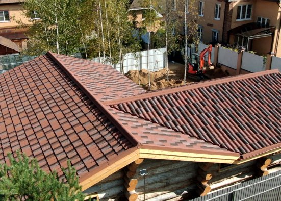 Композитная черепица Metrotile Романа Cредиземноморская терракота 