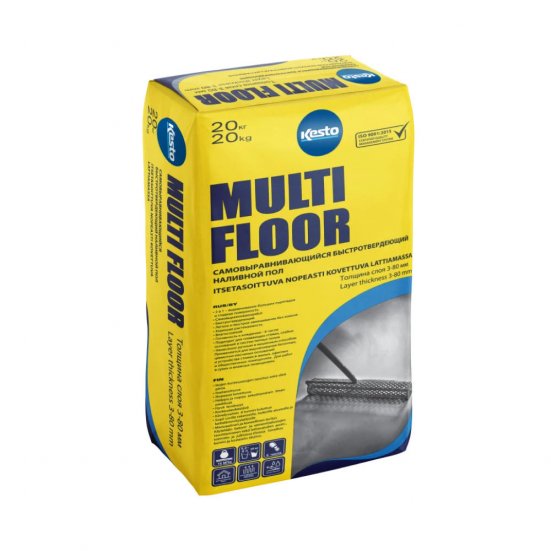 Наливные полы Kesto Multi Floor 3-80 мм.