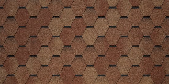 Мягкая кровля Тегола Венето Уника Terracotta 206
