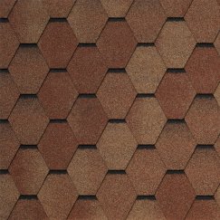 Мягкая кровля Тегола Венето Уника Terracotta 206