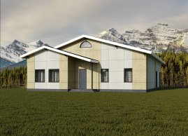 Фиброцементный сайдинг Roofas Board Wood Песчаник светлый